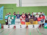 Siegerehrung Jungendoppel U15 JD DEM U15